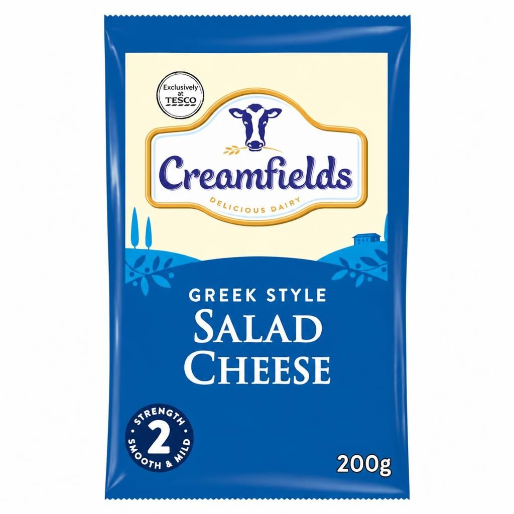 Creamfields Greek Style Salad Cheese 200G