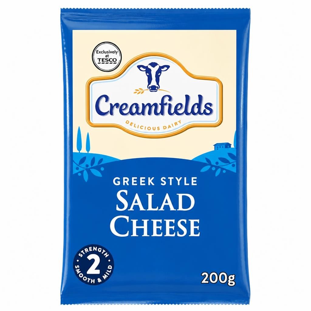 Creamfields Greek Style Salad Cheese 200G
