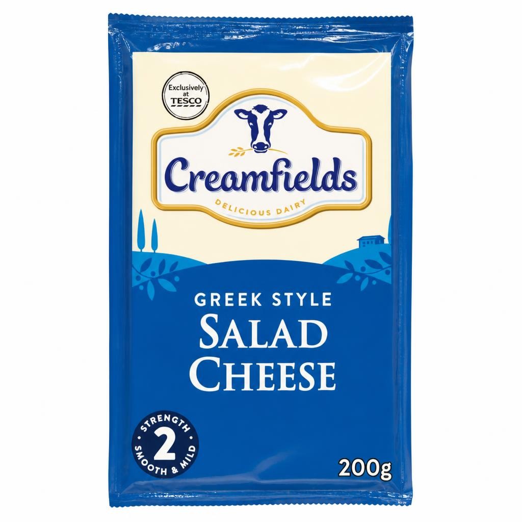 Creamfields Greek Style Salad Cheese 200G