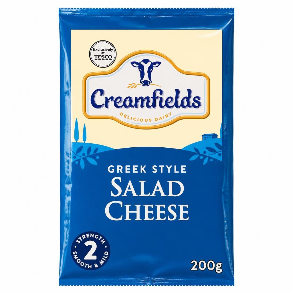 Creamfields Greek Style Salad Cheese 200G