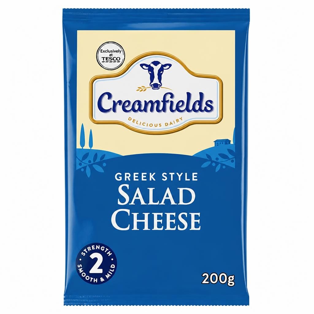 Creamfields Greek Style Salad Cheese 200G
