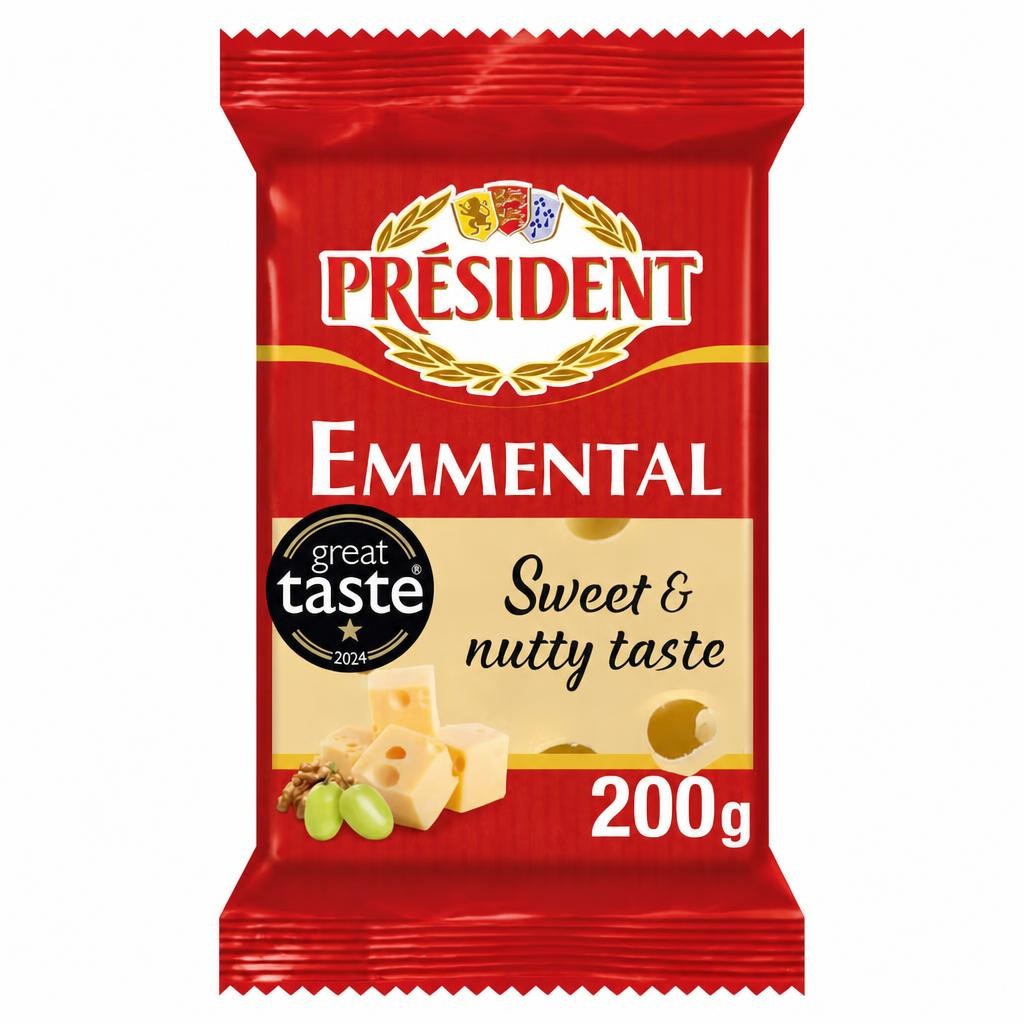 Président Emmental Cheese Block 200g