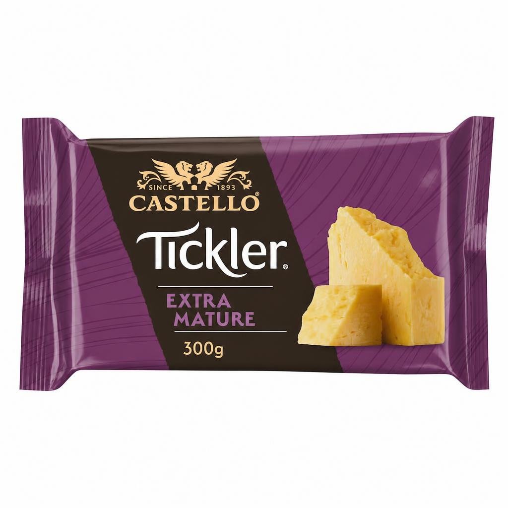Castello Tickler Extra Mature Cheddar Cheese 300g