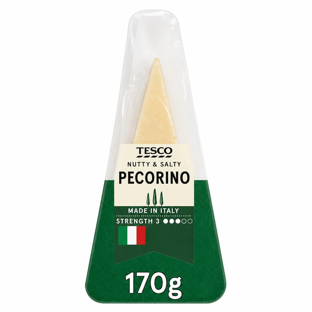 Tesco Italian Pecorino Cheese 170 G