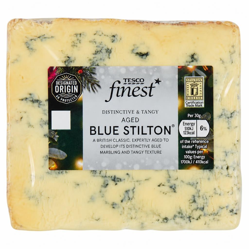Tesco Finest Aged Blue Stilton 400G