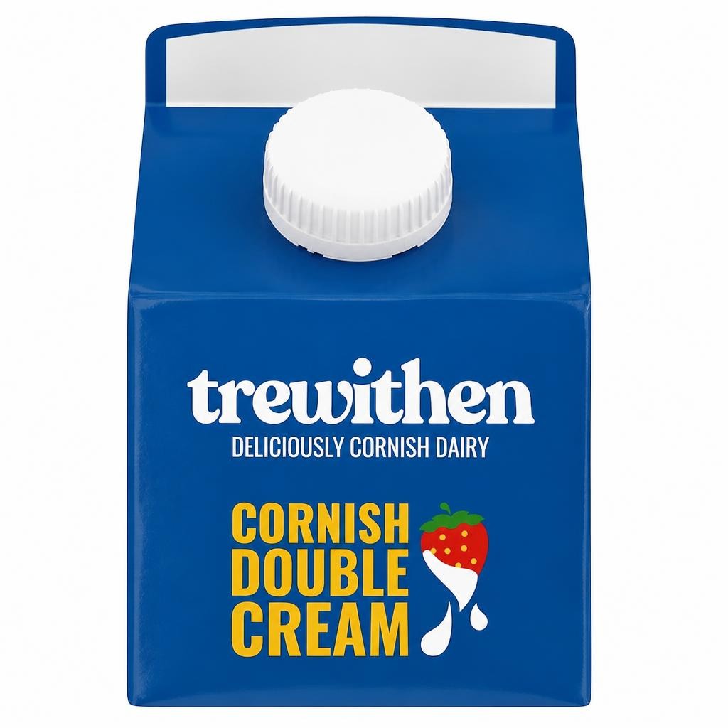 TREWITHEN DAIRY Cornish Double Cream 300ml