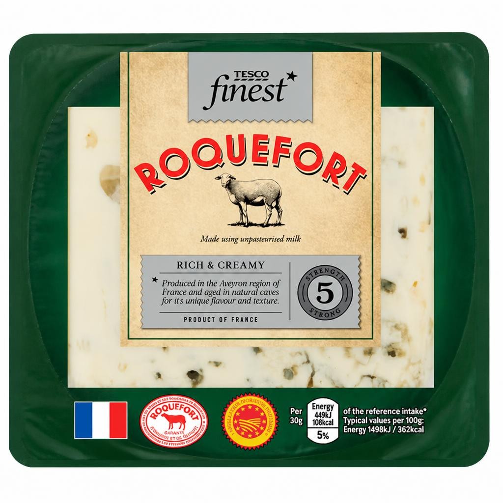 Tesco Finest Roquefort 100G