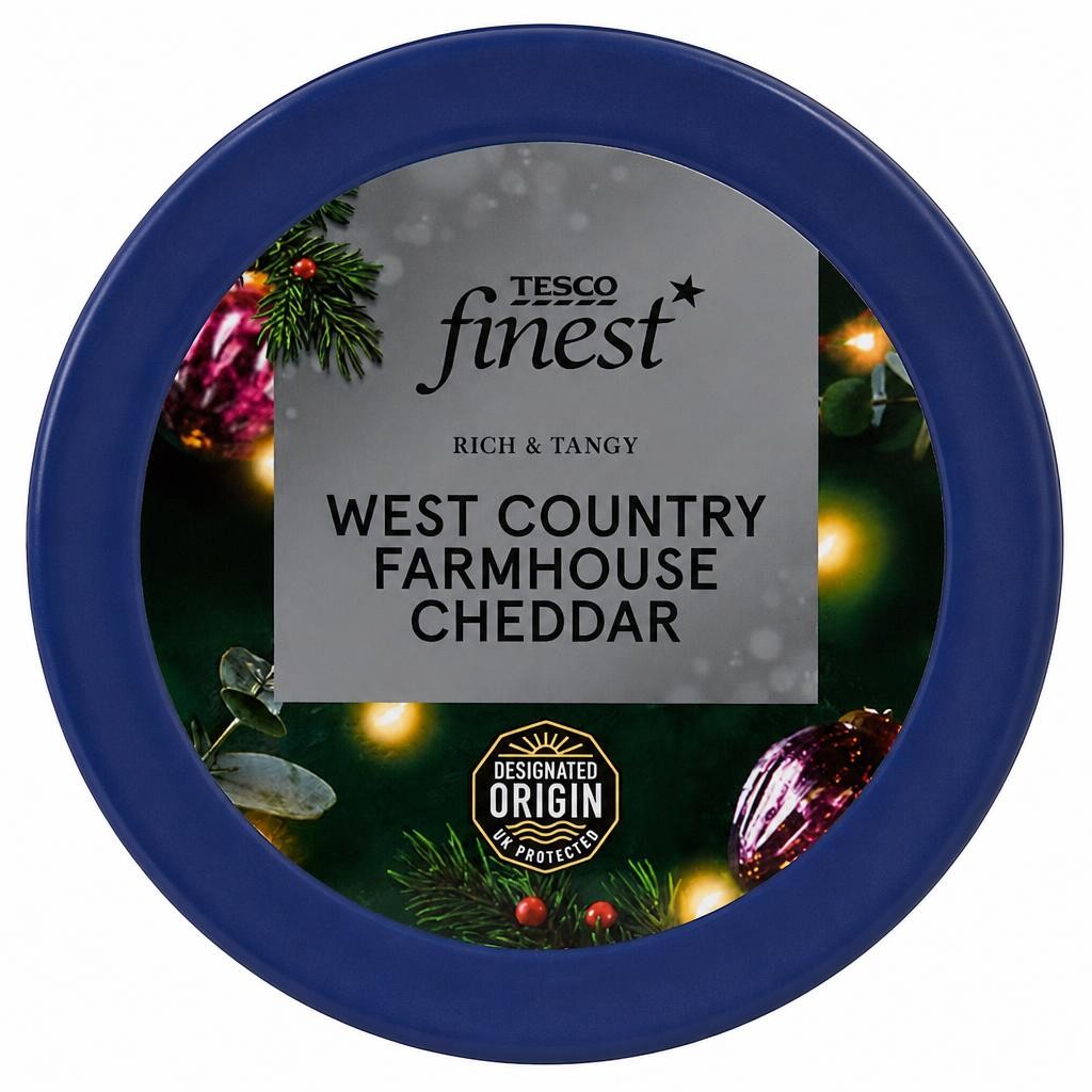 Tesco Finest West Country Farmhouse Cheddar Truckle Cheese 300g