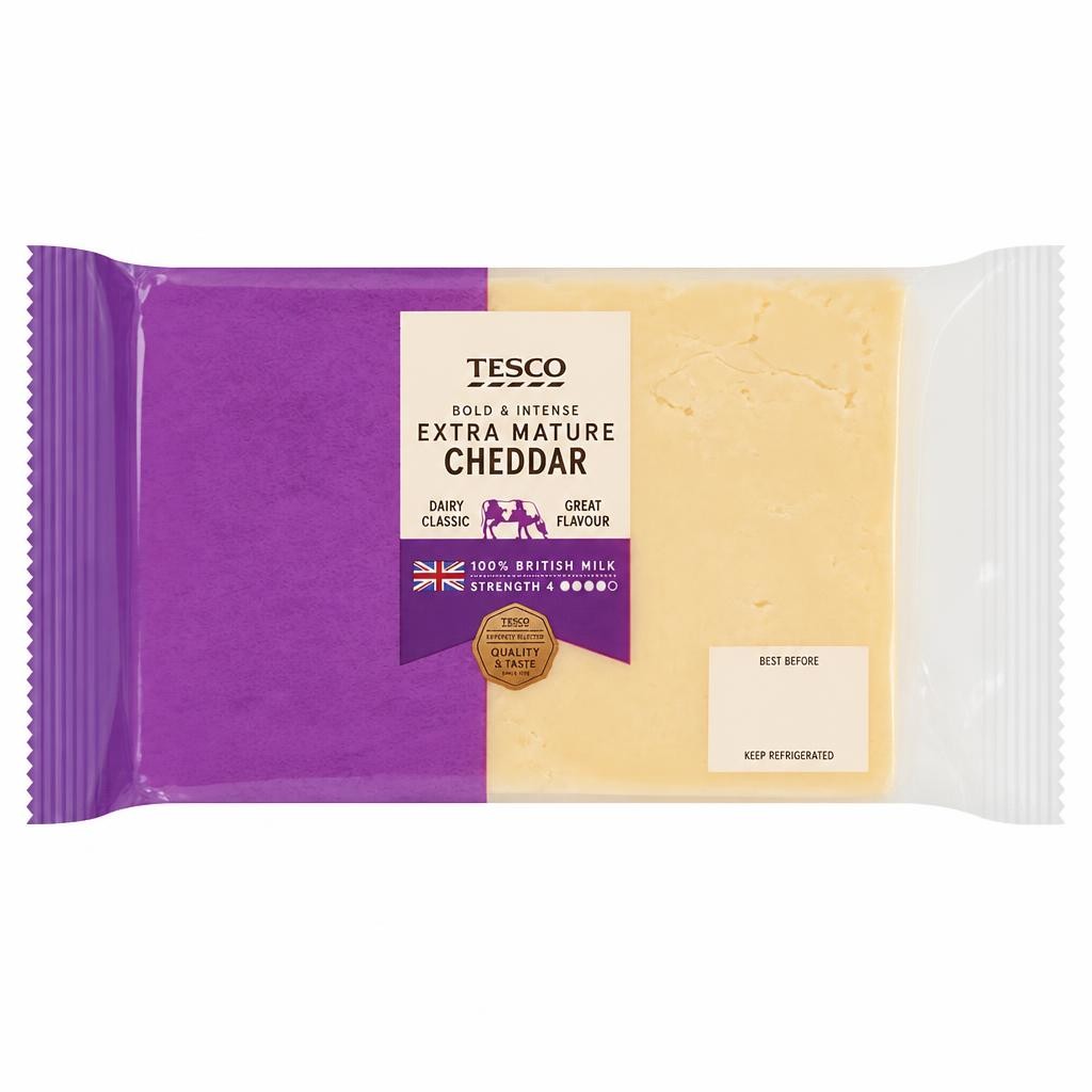 Tesco Extra Mature Cheddar 700G