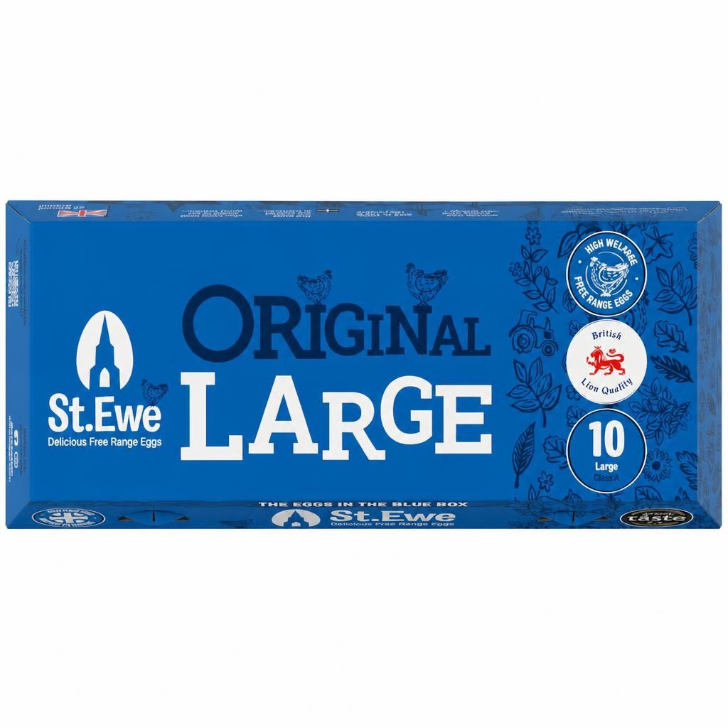 St Ewe Original Large Free Range Eggs 10 Pack