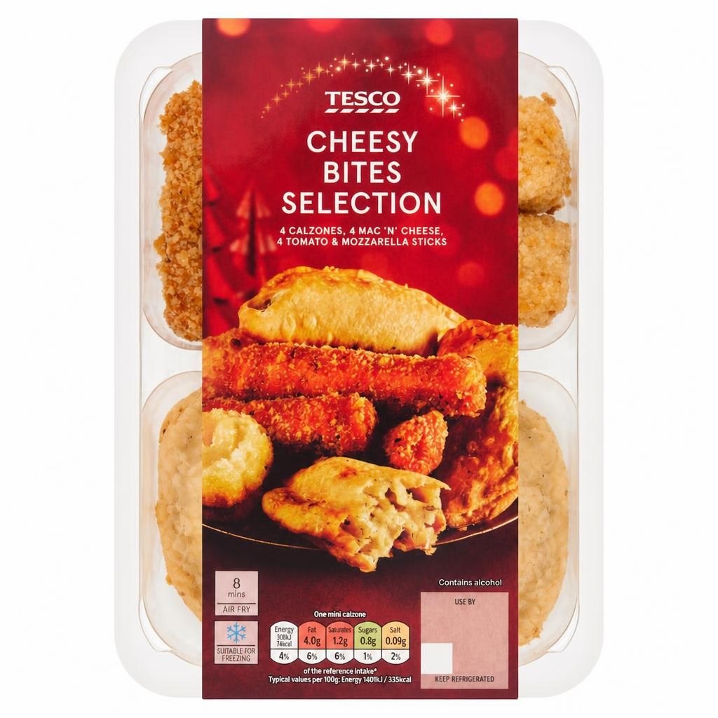 Tesco 12 Cheesy Bites Selection 248g