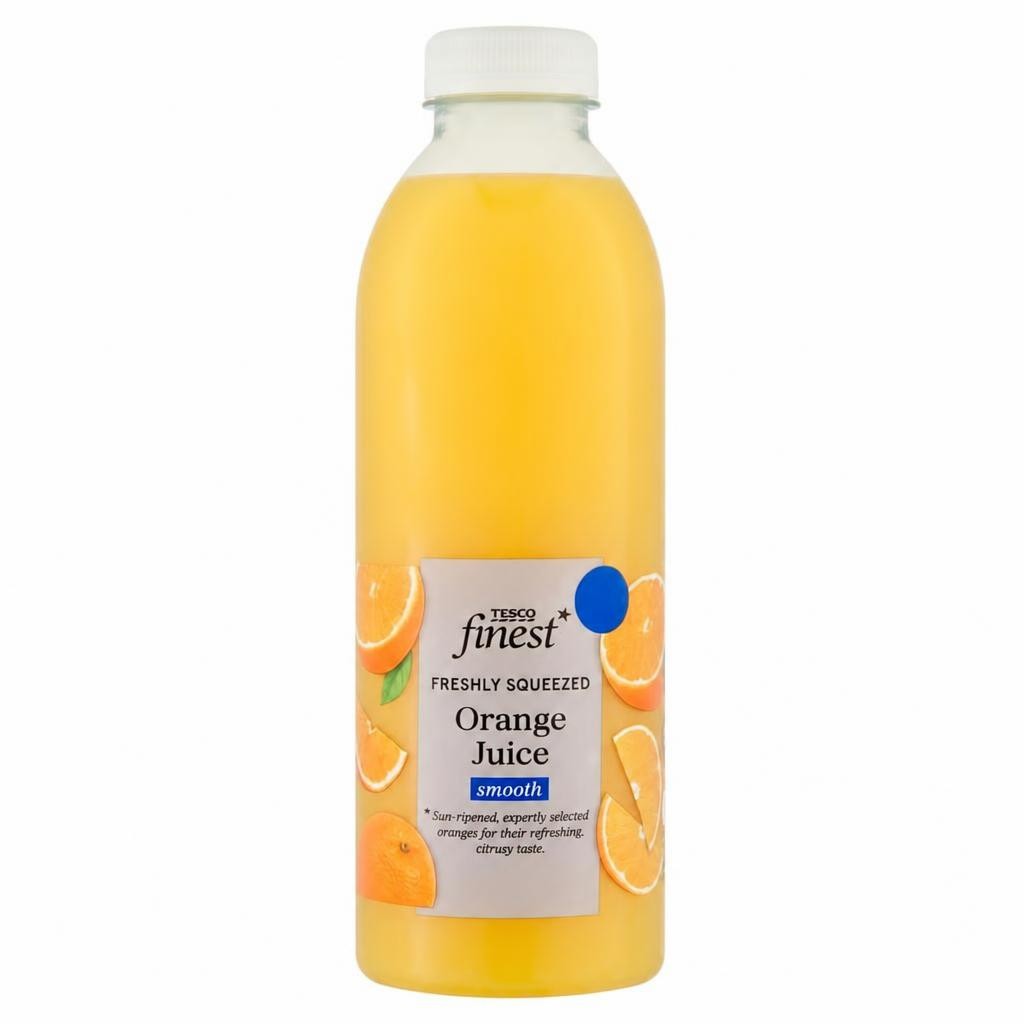 Tesco Finest Freshly Squeezed Orange Juice Smooth 750ml