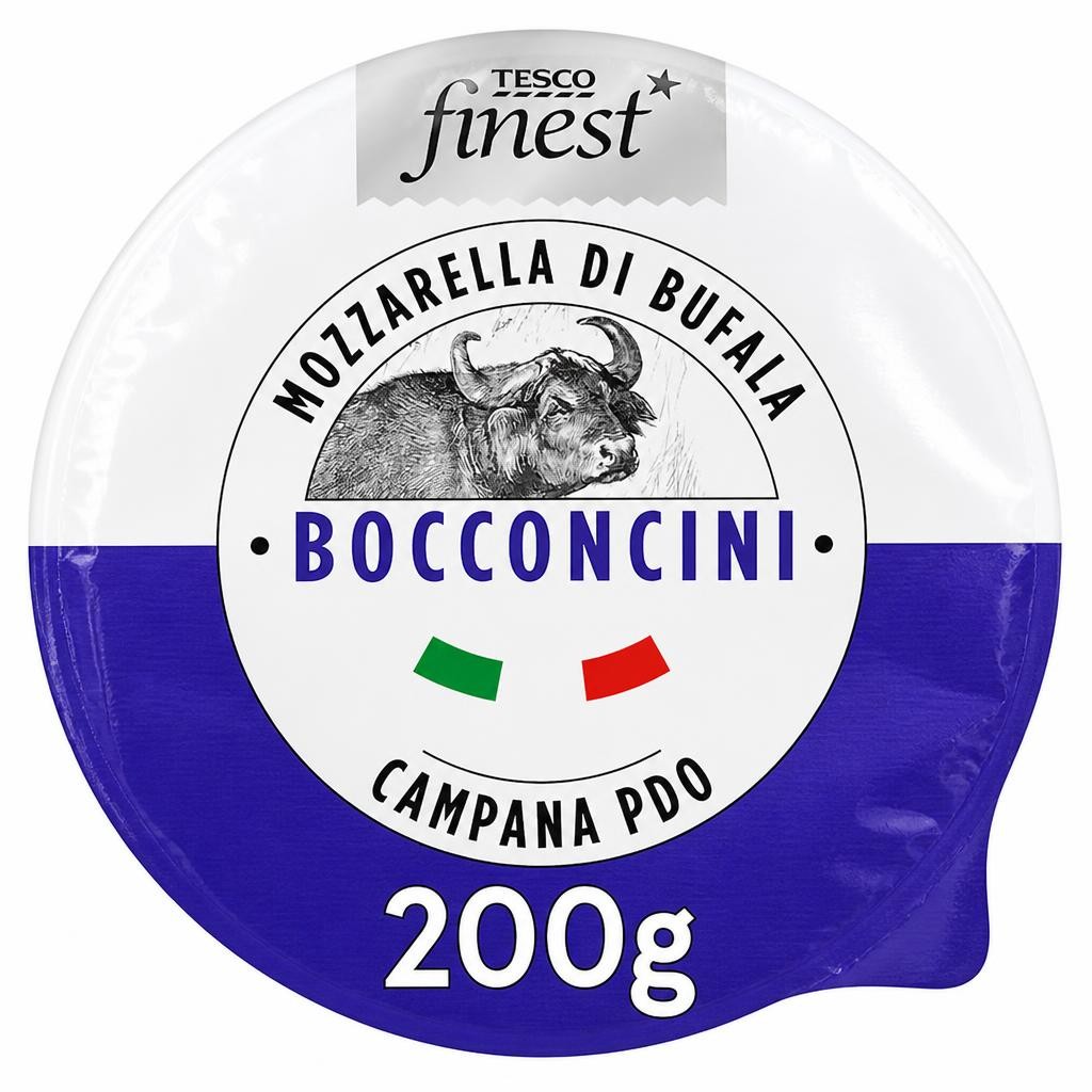 Tesco Finest Mozzarella Di Bufala Campana PDO Bocconcini  200g