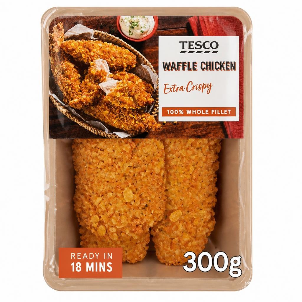 Tesco Waffle and Maple Chicken Tenders 300g
