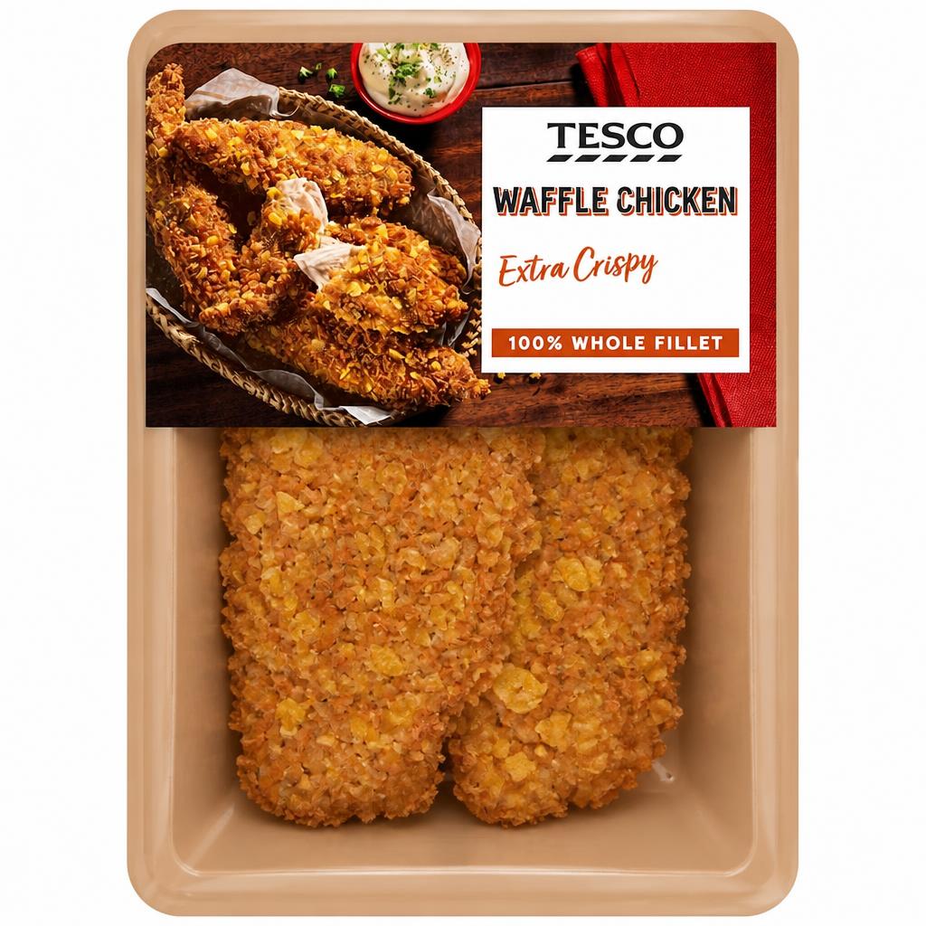 Tesco Waffle and Maple Chicken Tenders 300g