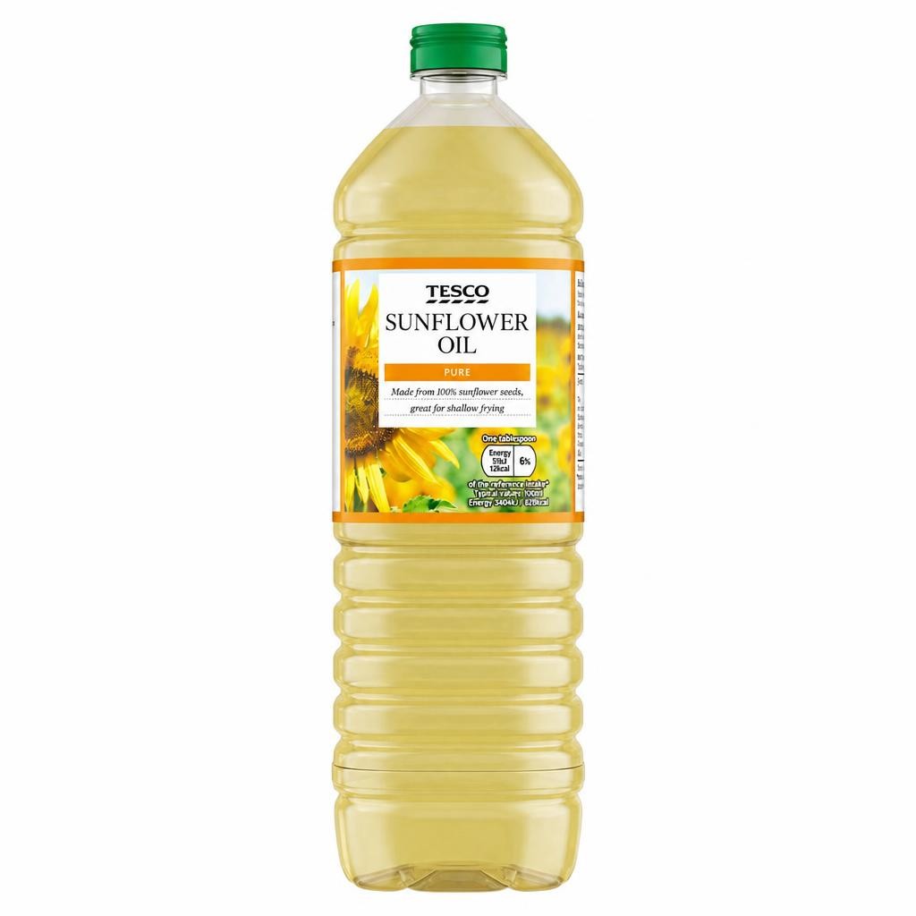 Tesco Pure Sunflower Oil 1L