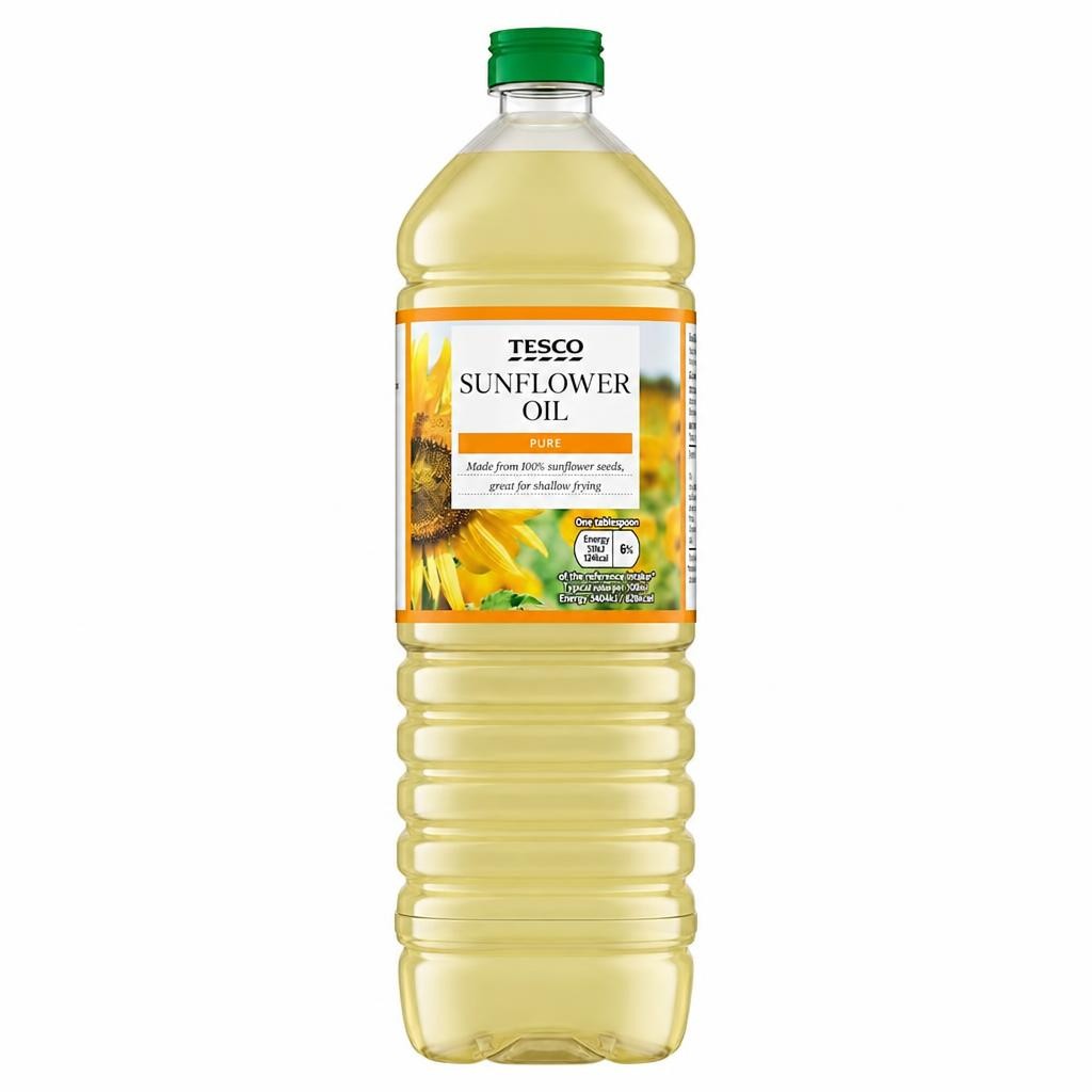 Tesco Pure Sunflower Oil 1L
