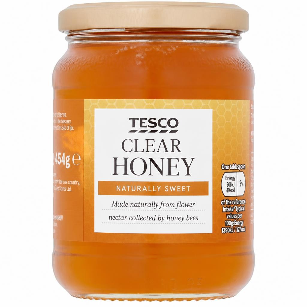 Tesco Clear Honey 454G