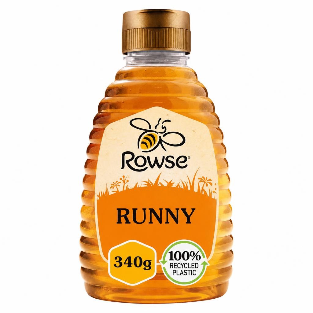 Rowse Squeezy Clear Honey 340G