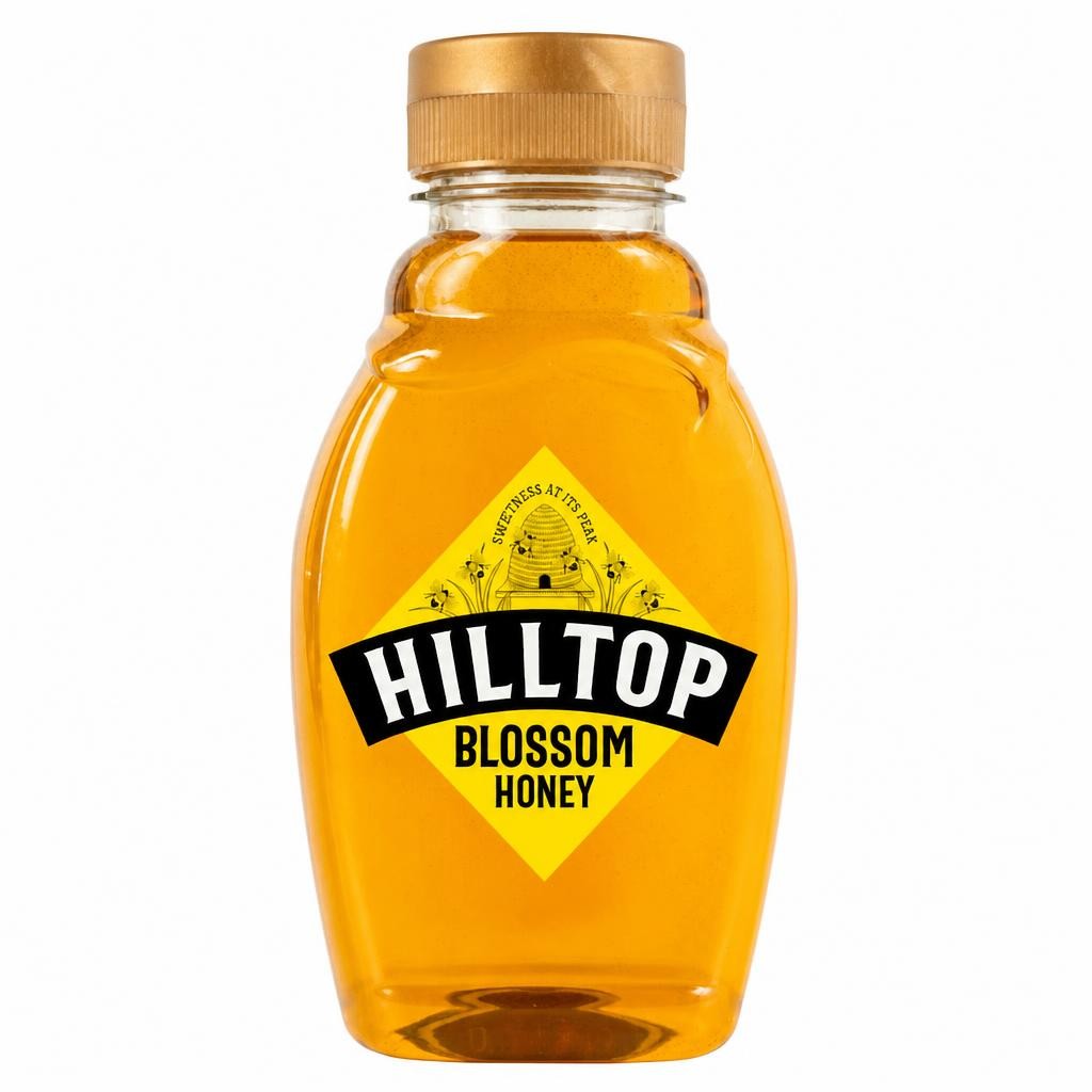 Hilltop Squeezy Blossom Honey 340G