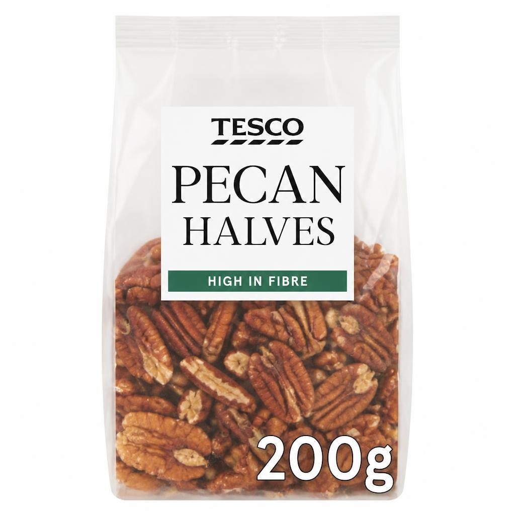 Tesco Pecan Halves 200G