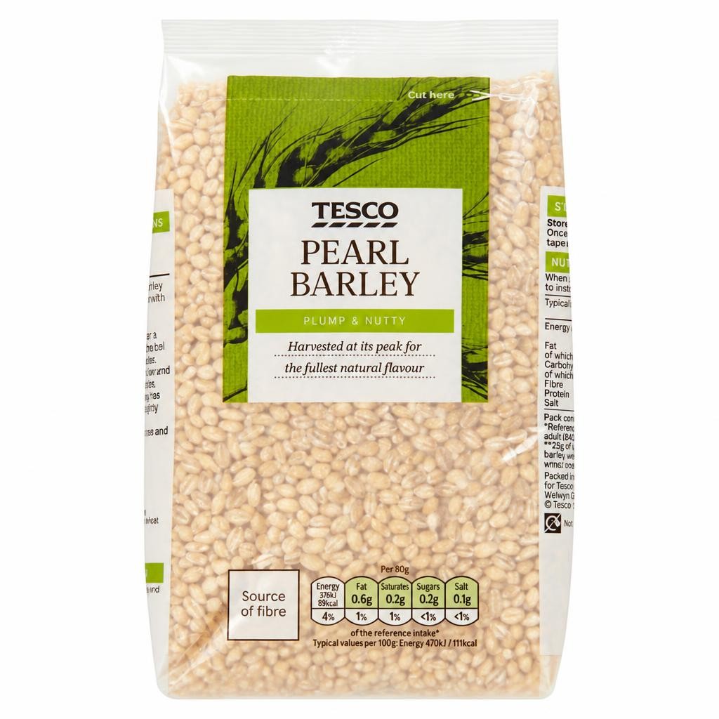 Tesco Pearl Barley 500G