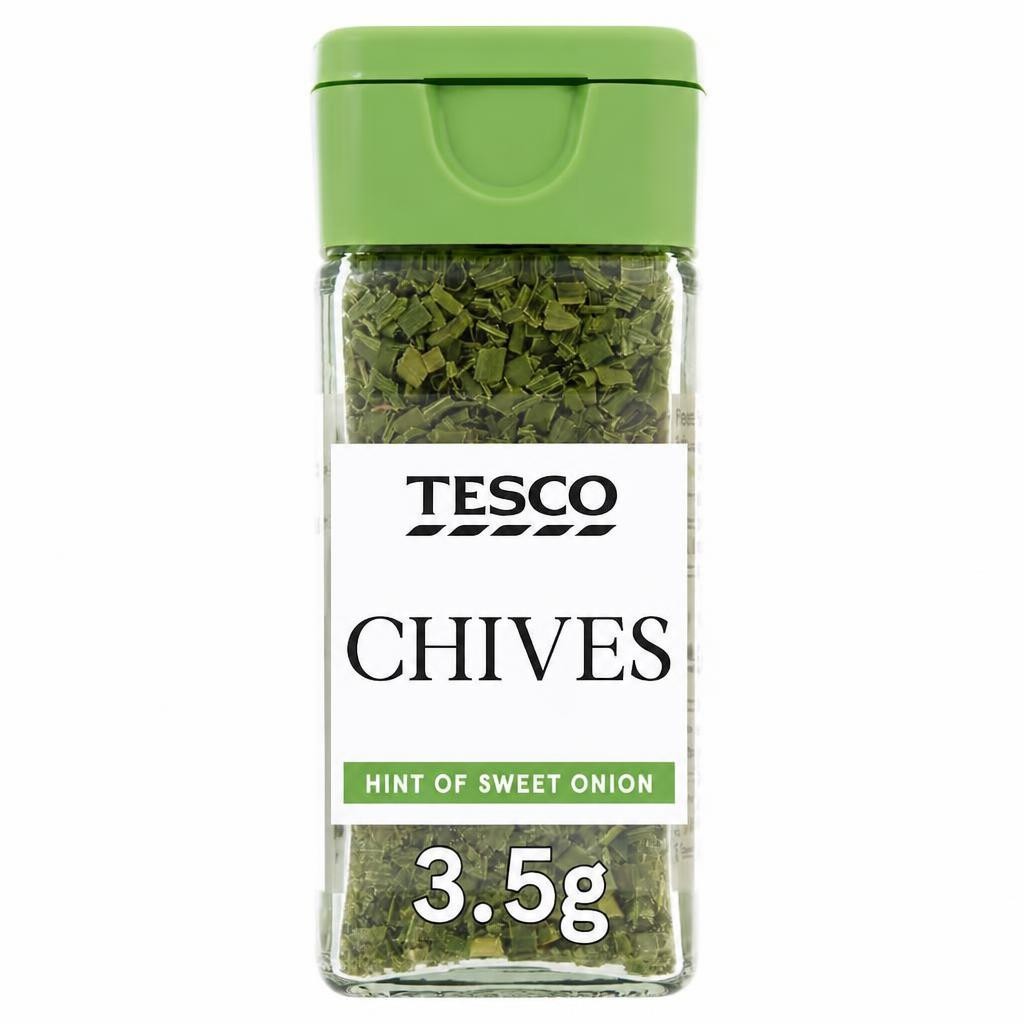 Tesco Freeze Dried Chives 3.5G