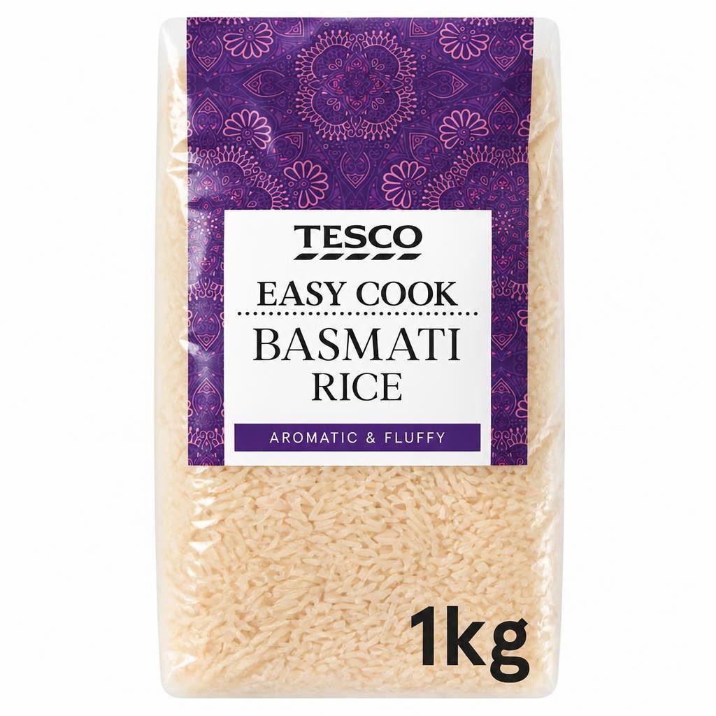 Tesco Easy Cook Basmati Rice 1Kg
