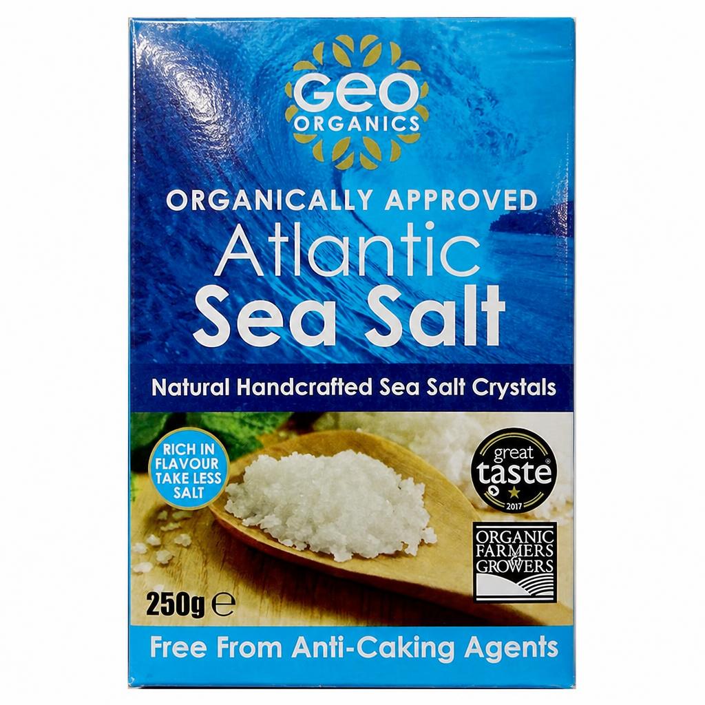 Geo Organics Atlantic Sea Salt 250G