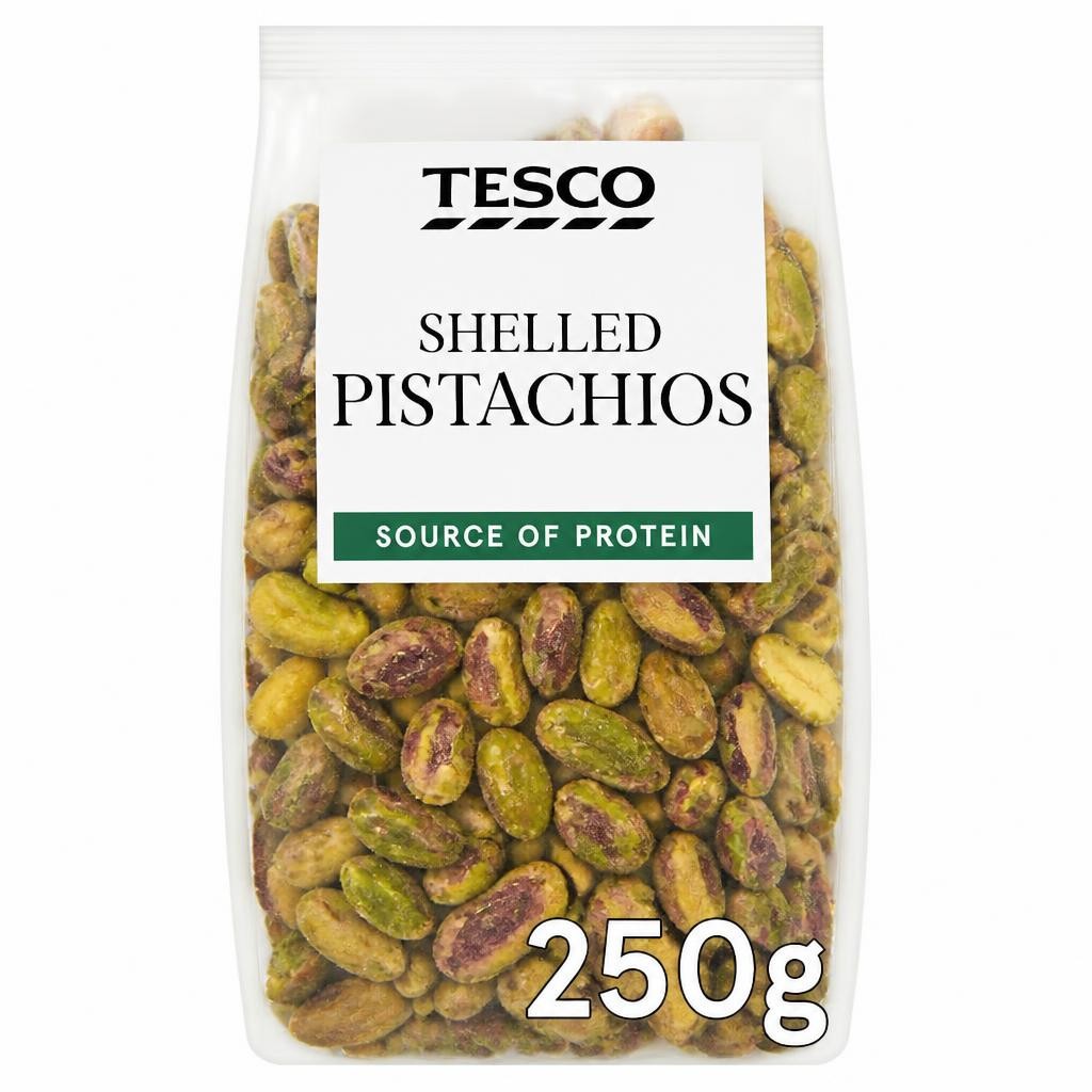 Tesco Whole Foods Pistachio Nuts 250G