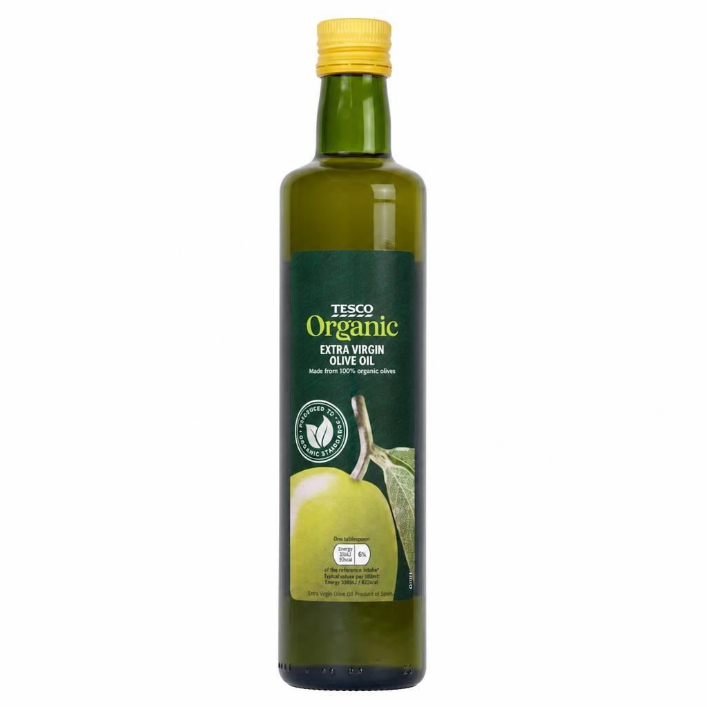 Tesco Organic Extra Virgin Olive Oil 500Ml