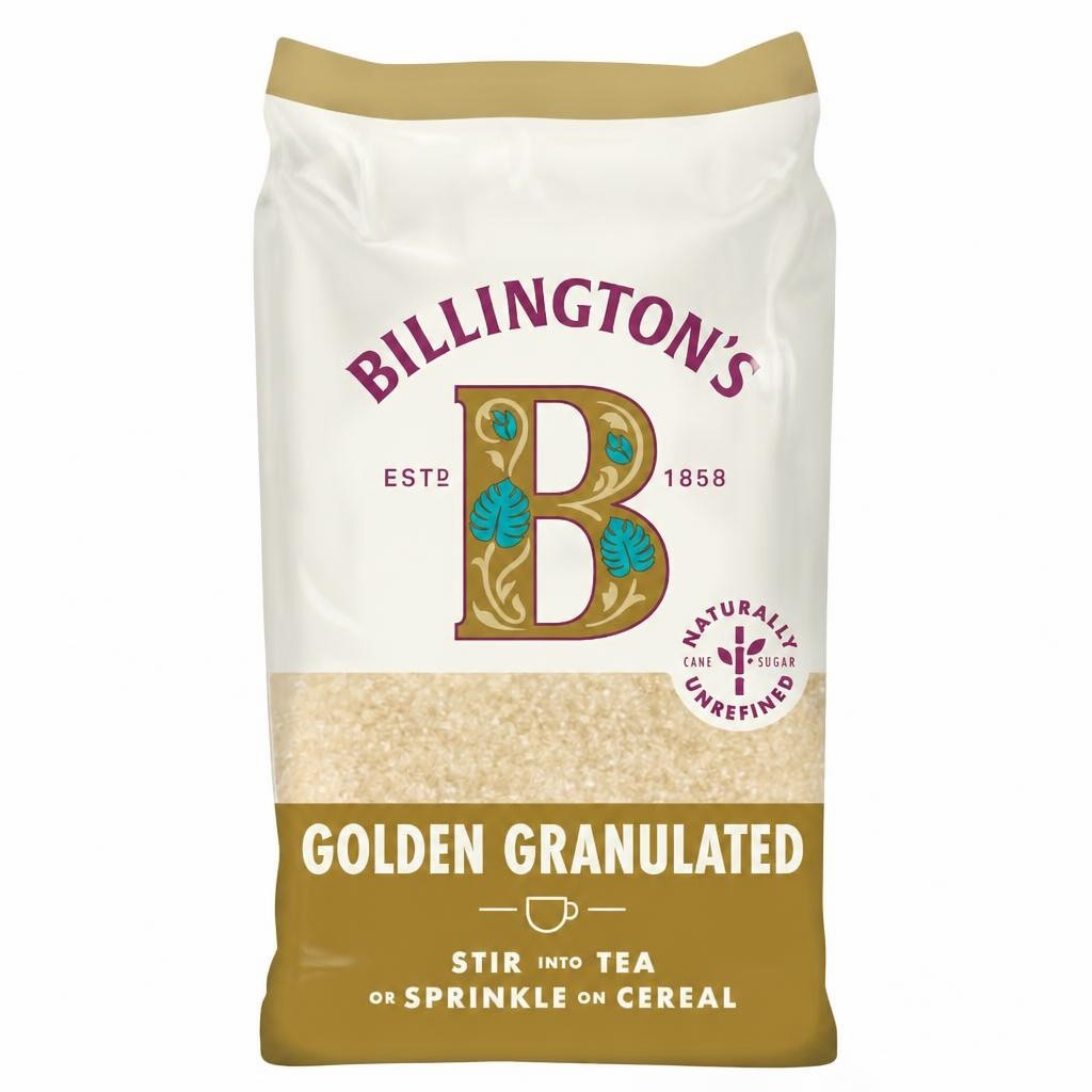 Billington's Golden Granulated Sugar 1Kg