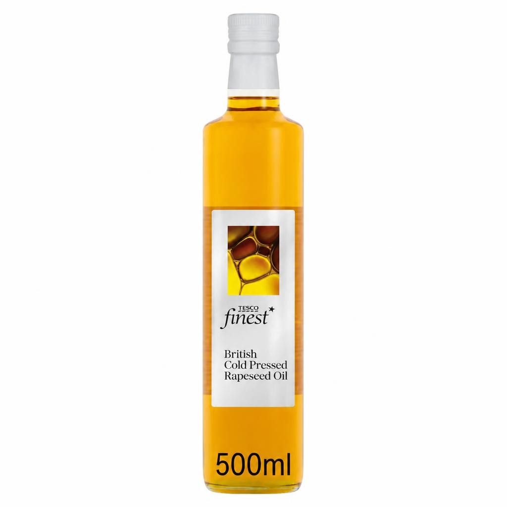 Tesco Finest Cold Press Rapeseed Oil 500Ml