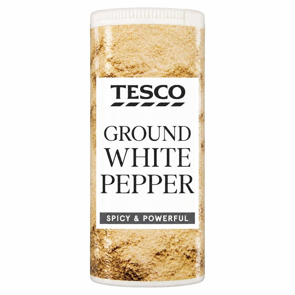 Tesco Ground White Pepper 100G