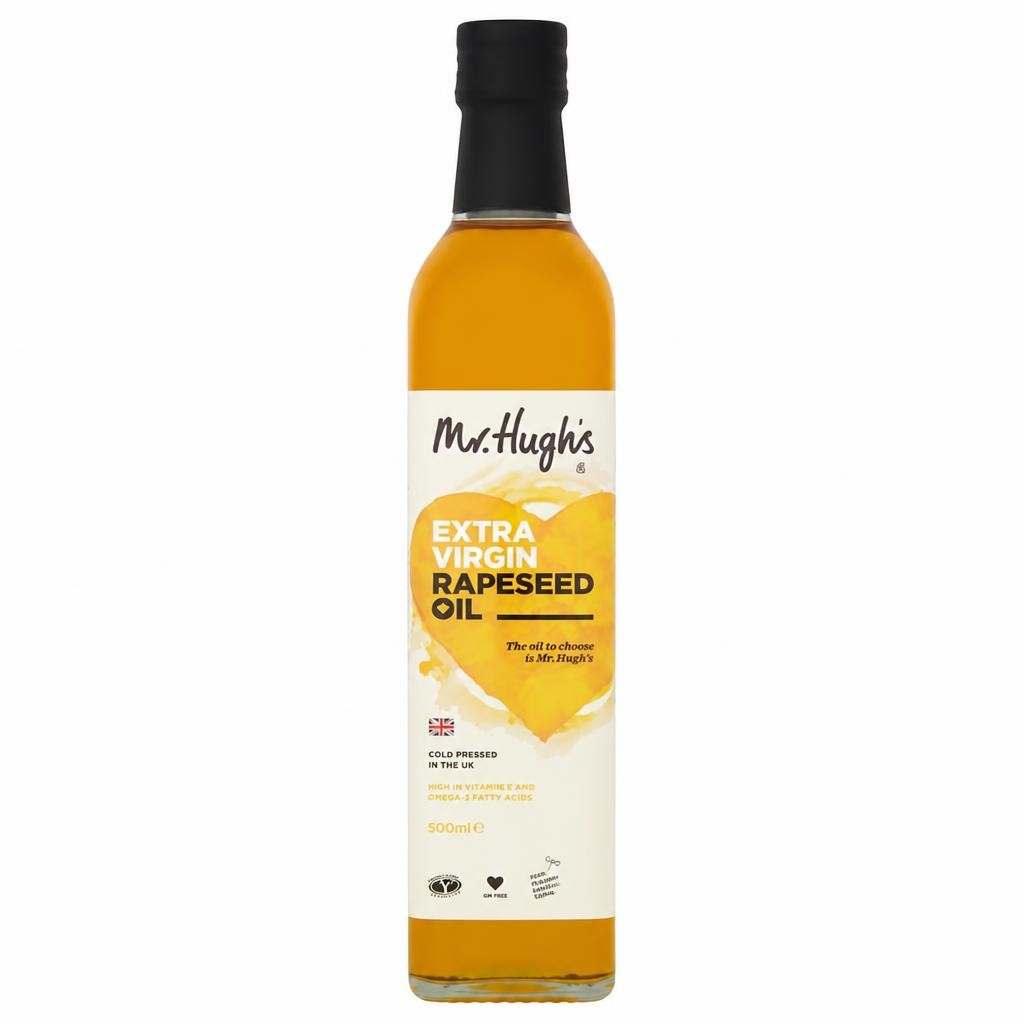 Mr Hugh's Extra Virgin Cold Pressed Rapeseed 500Ml