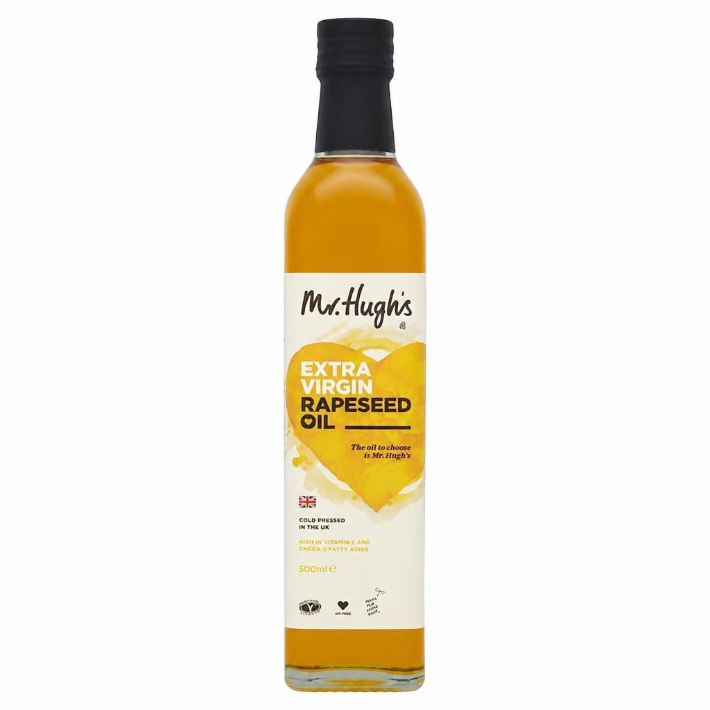 Mr Hugh's Extra Virgin Cold Pressed Rapeseed 500Ml