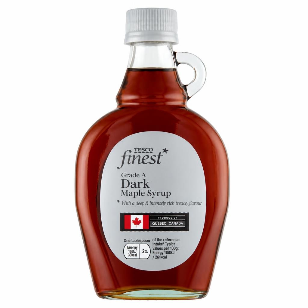Tesco Finest Grade A Dark Maple Syrup 330G