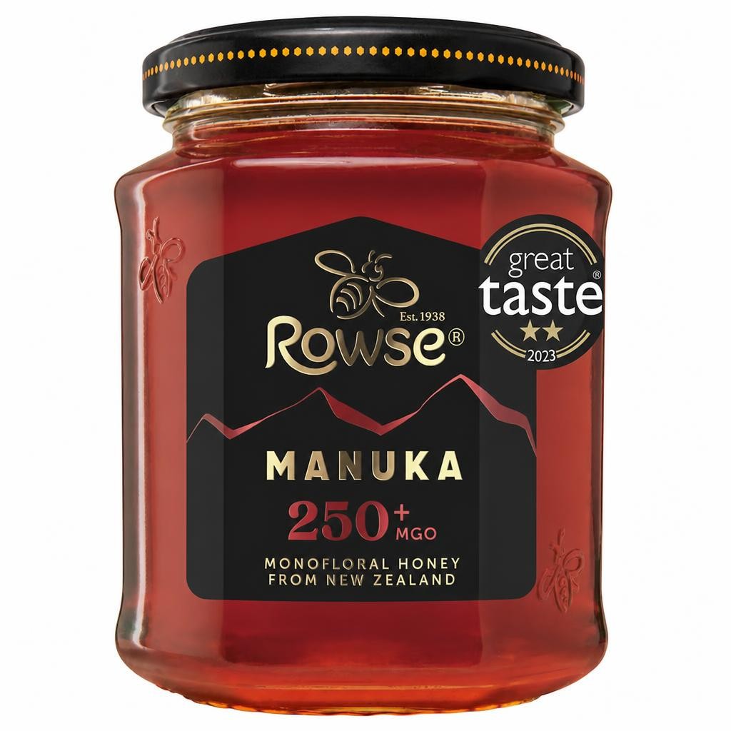 Rowse Authentic Manuka New Zealand Honey 250+ Mgo 225G