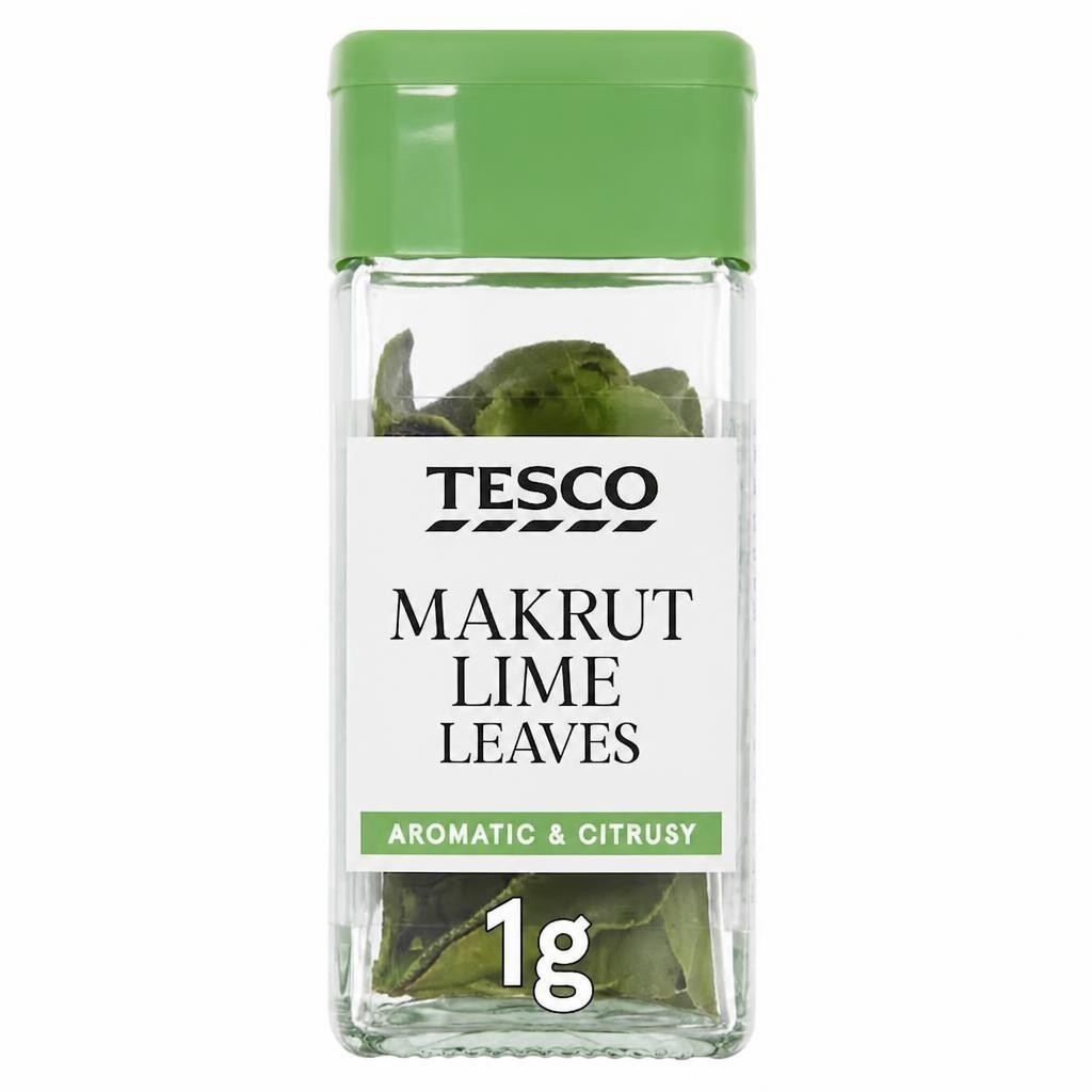 Tesco Makrut Lime Leaves 1G ..