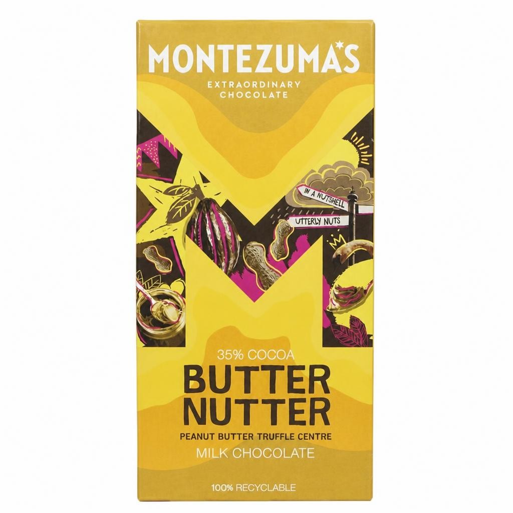 Butter Nutter Truffle 90g (Montezuma's) | Multi