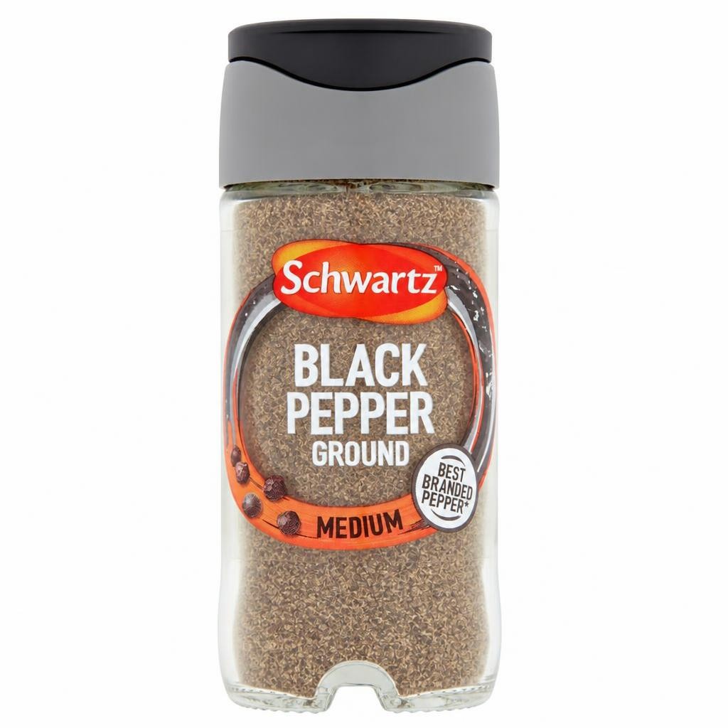Schwartz Ground Black Pepper 33G Jar