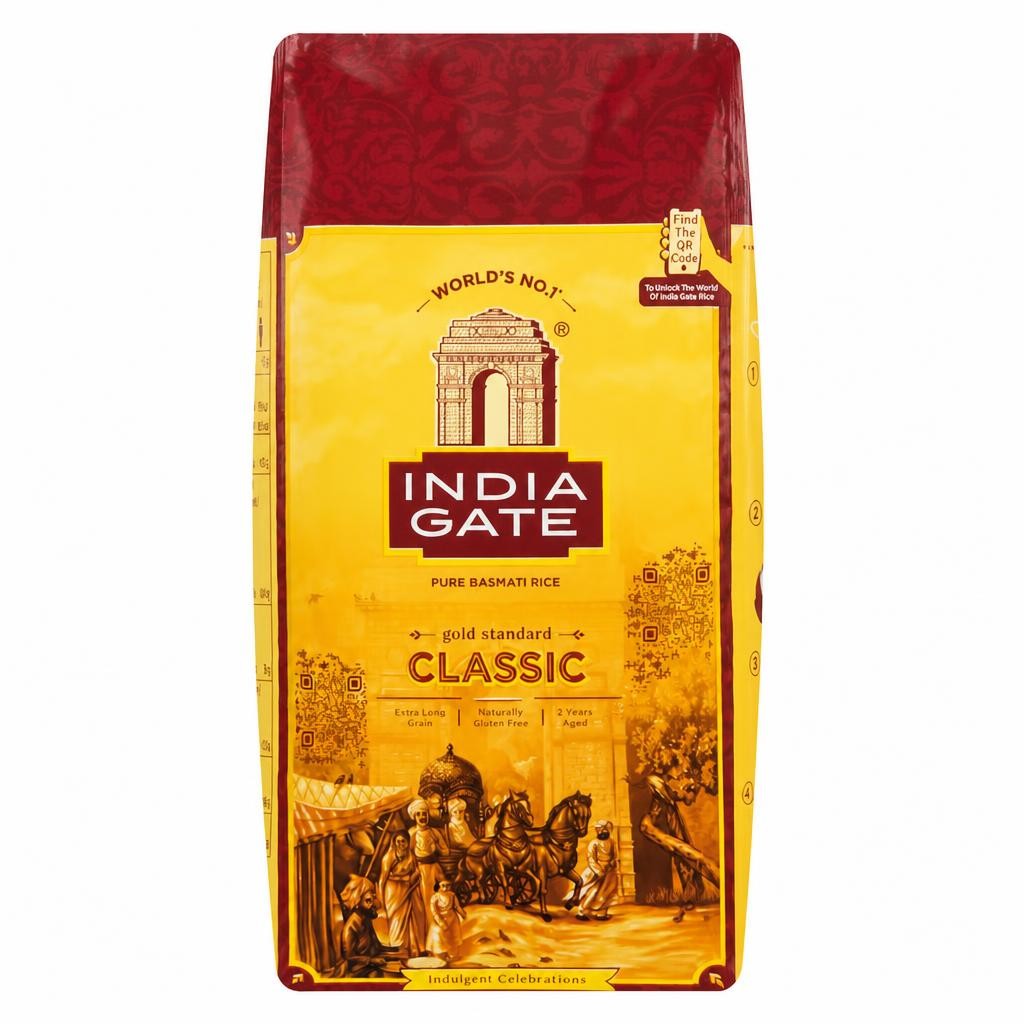 India Gate Basmati Rice Classic 2kg