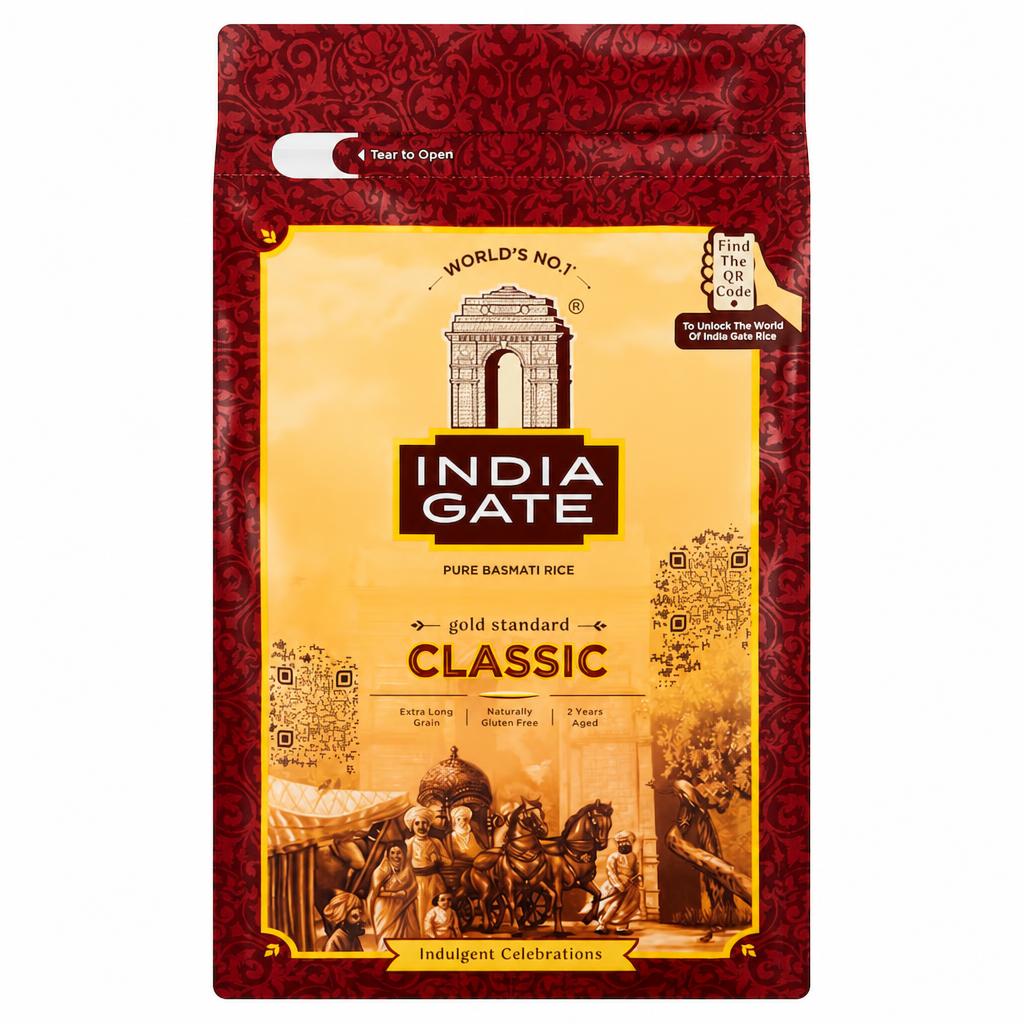 India Gate Basmati Rice Classic 5kg