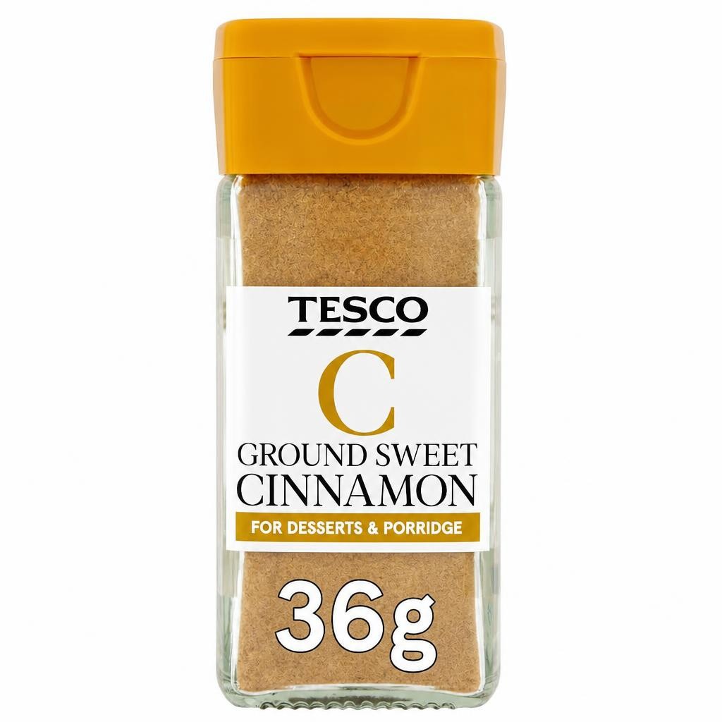 Tesco Ground Sweet Cinnamon 36g