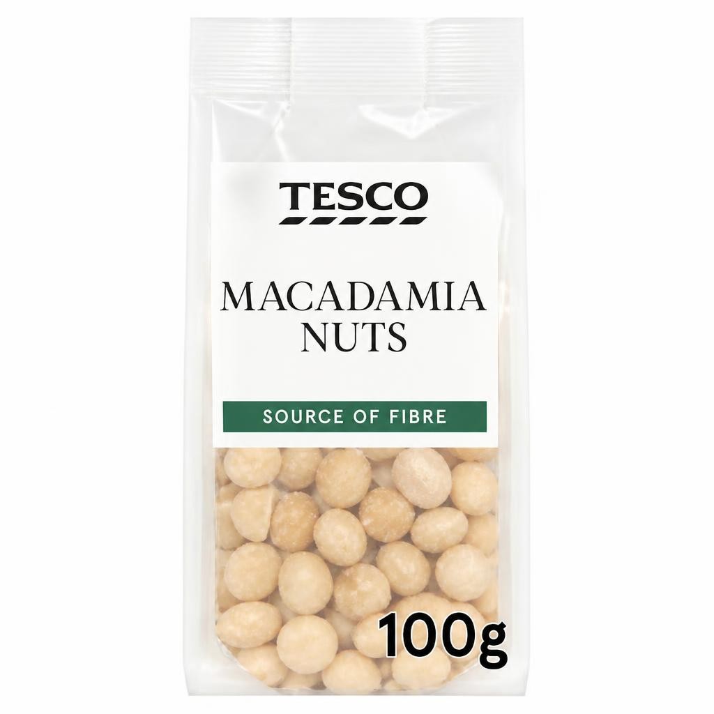 Tesco Macadamia Nuts 100G