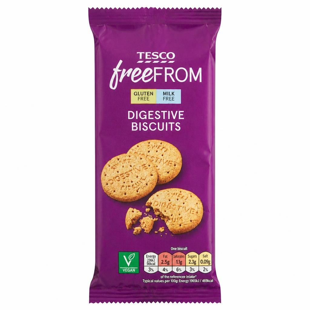 Tesco Free From Digestives 188g