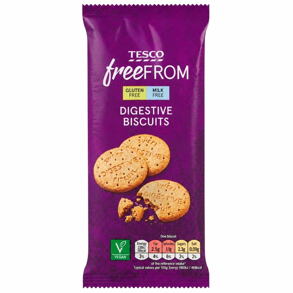 Tesco Free From Digestives 188g