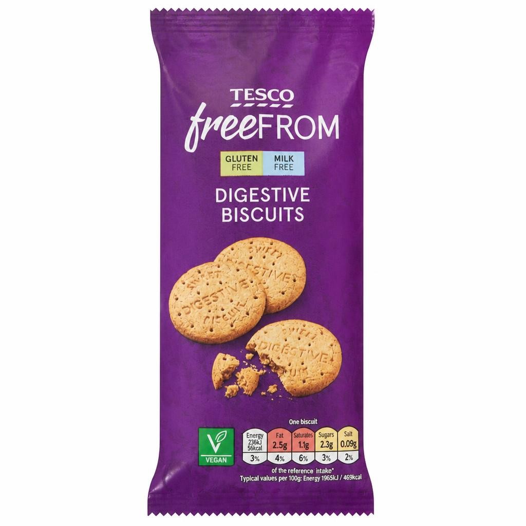 Tesco Free From Digestives 188g