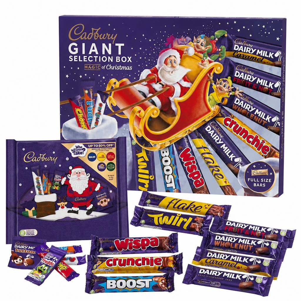 Cadbury Christmas Giant Chocolate Selection Box