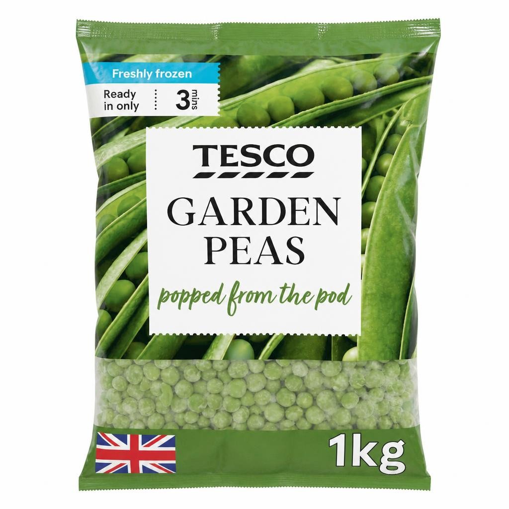 Tesco Garden Peas 1Kg